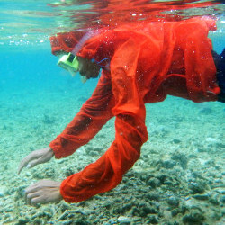 anorak for adventure swimming hood mindoro